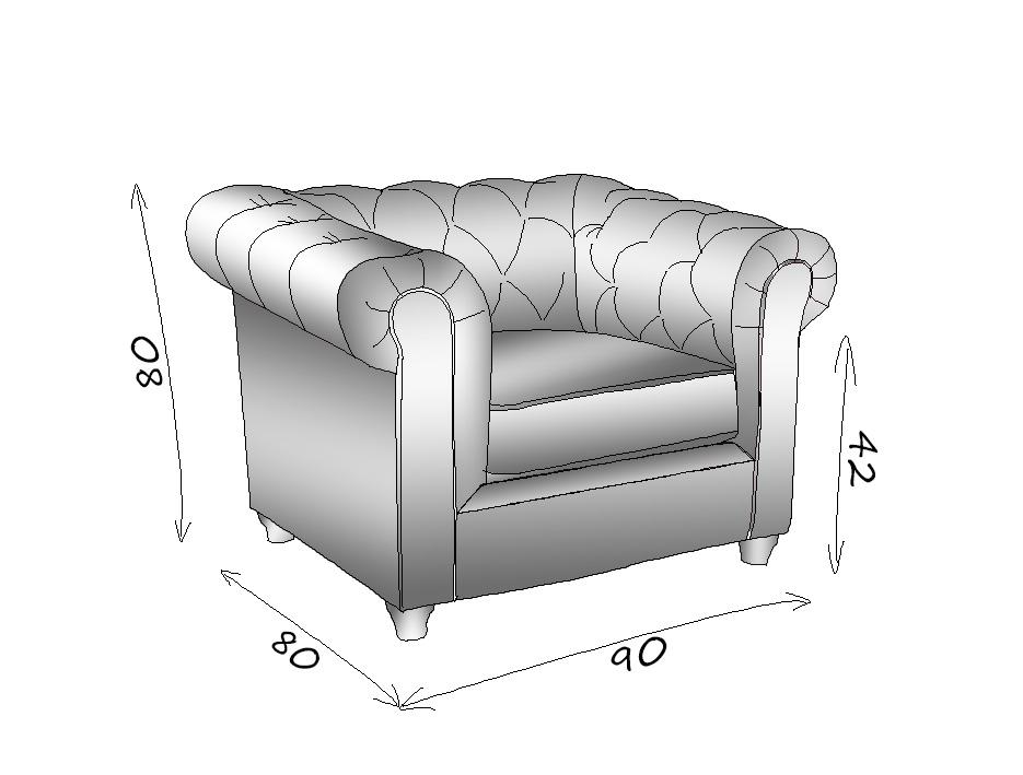 Sillón Chesterfield - Imagen 4